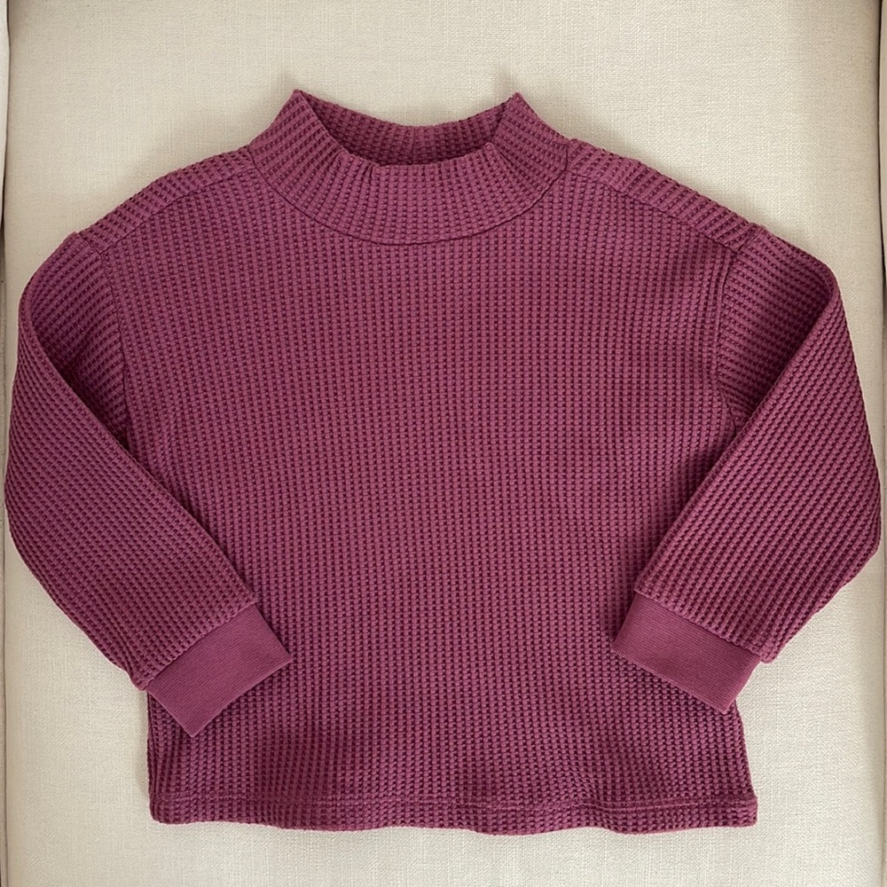 GAP Kids Waffle Knit Top